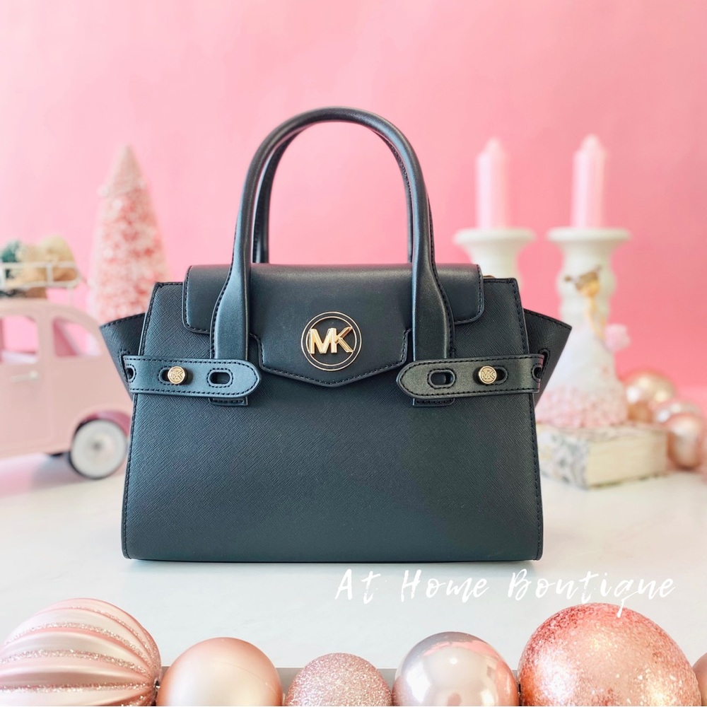 Final Sale!!! 👜 MICHAEL KORS 🌺 Carmen Medium Faux Leather Belted Satchel
